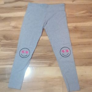 Justice heart eye leggings
